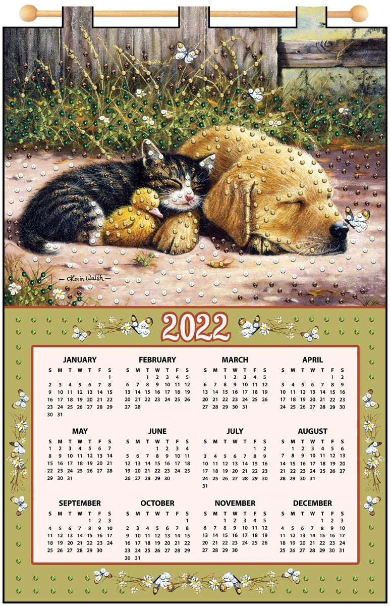 Cat Nap 2022 Felt Calendar – Mary Maxim