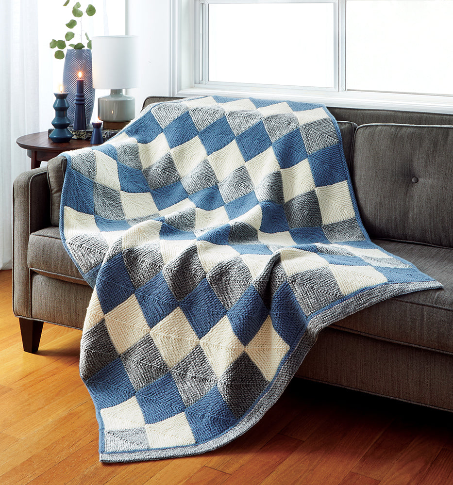 Hazy Blues Blanket