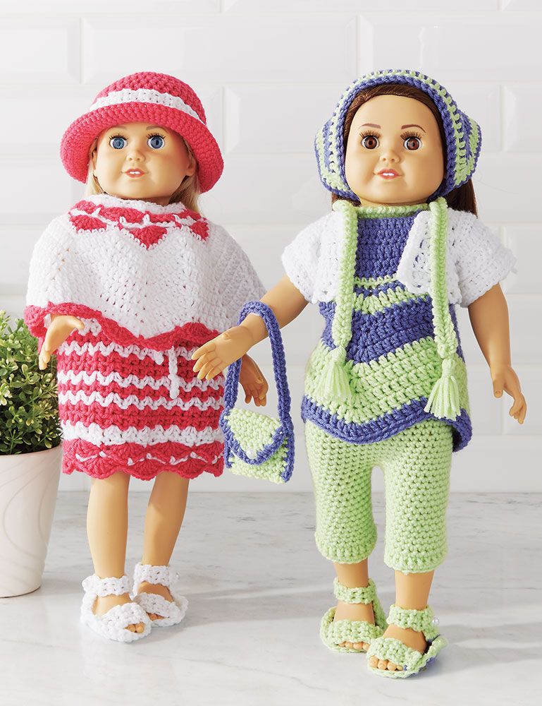 Free Summer Time Doll Set Pattern