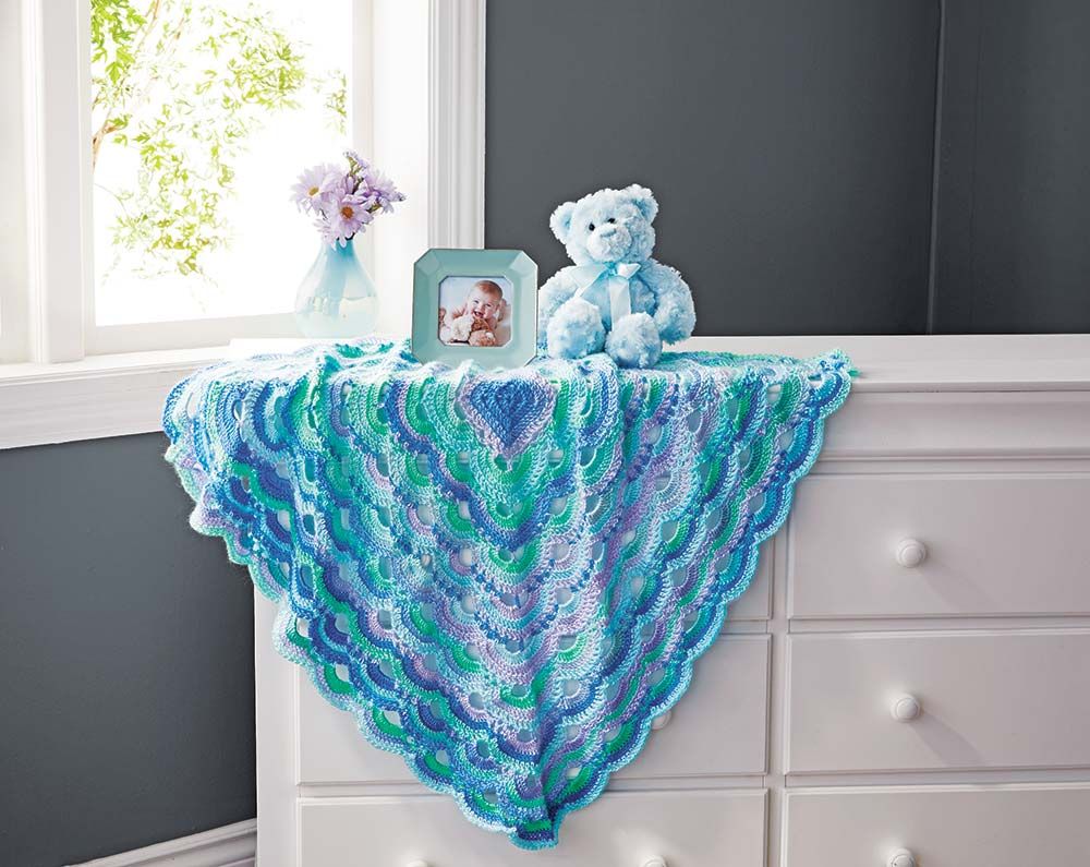 Free Pathways Baby Blanket Pattern