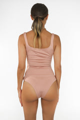Blush Square Neck Bodysuit