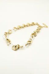 Gold Mixed Chain Necklace