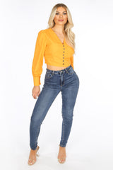Dark Wash High Waisted Super Stretch Jeans