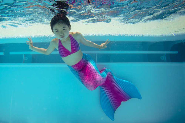 Mermaid tails for swimming for children