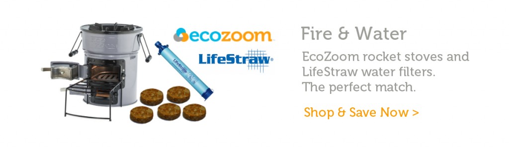 EcoZoom LifeStraw Survival Package