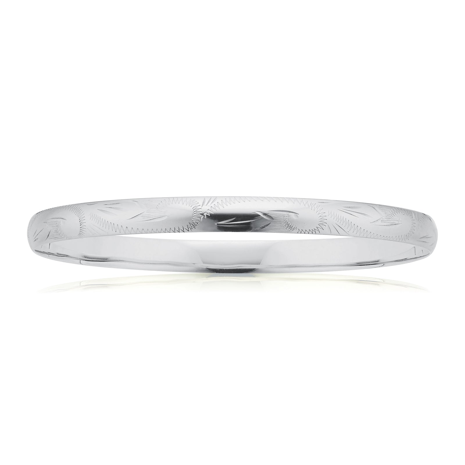 sterling silver engravable bangle