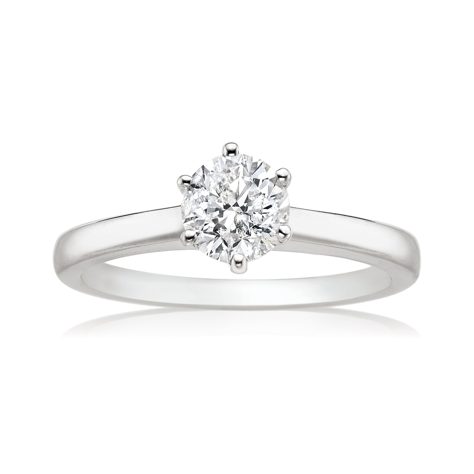 zamels solitaire diamond rings