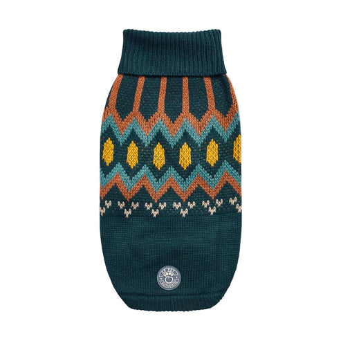GF PET Heritage Sweater - Teal