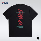 FILA BTS NEON LOGO GRAPHIC TSHIRT