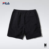 FILA BTS EXPLORE WOVEN HALF PANTS BLACK