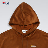 FILA KOREA Knit Hoodie SEPIA