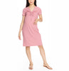 Francesca Nursing Dress Daisy Pink