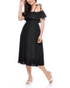Luna Smocked Nursing Dress