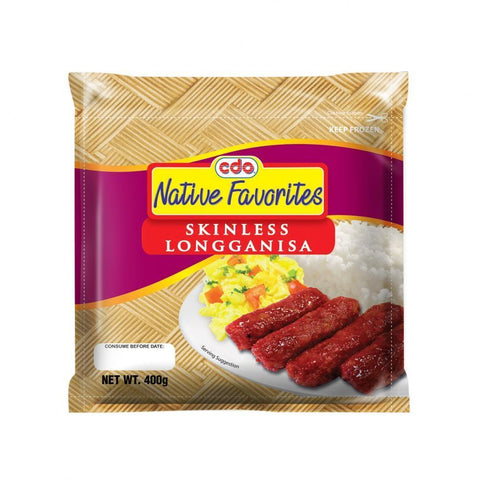 CDO Skinless Longanisa 400G