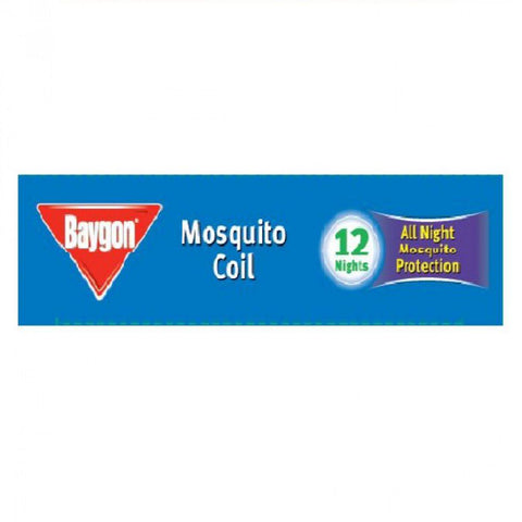 Baygon Mosquito Coil Lavender Scent 12 pcs X 150G