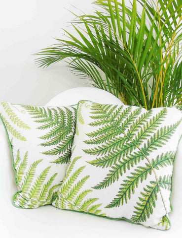 Botanical Fern Cushion | The Den & Now
