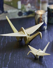 Brass Origami Crane