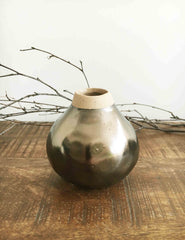 Bronze Bulb Vase