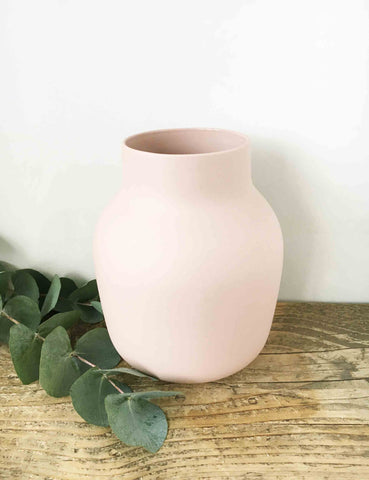 Dusky Rose Pink Vase | The Den & Now
