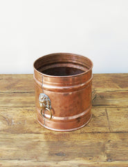 Victorian French Copper & Brass Planter | The Den & Now