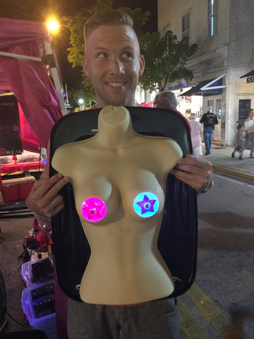 Star LED Pasties Funny