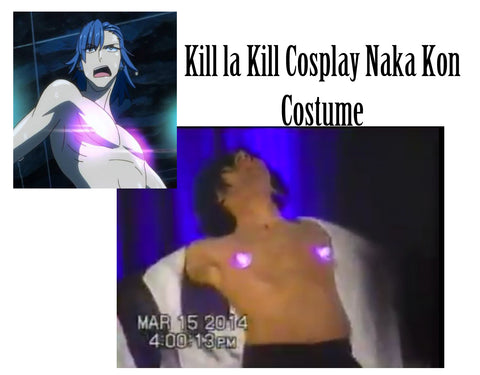 Cosplay Costume Light Boobs Kill La Kill