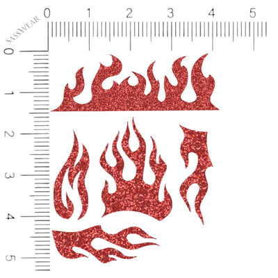 Flaming FireBody Stickers