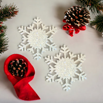 Glitz Nips Let it Snow Sparkly Snowflake Pasties