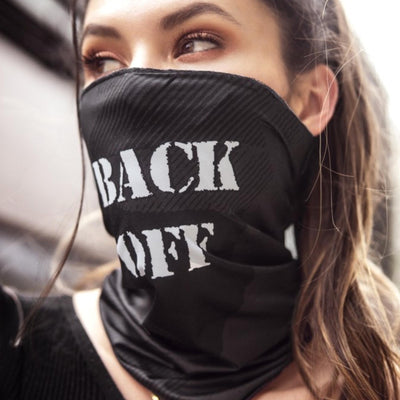 Face Mask Bandana | Back Off by Mapalé - Sasswear