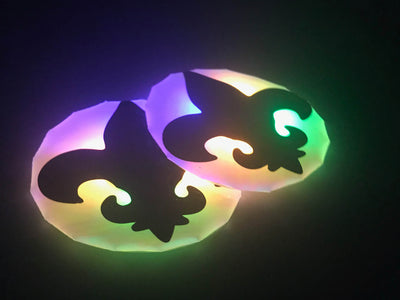 LED Nipple Pasties-Mardi Gras Clickers by Sasswear - Sasswear