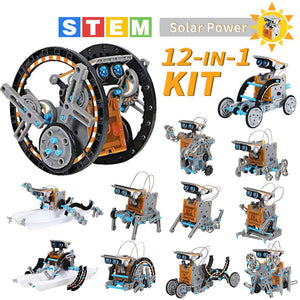 STEM Toys - Education Solar Robot Toys - 190 PCS- 8Y+
