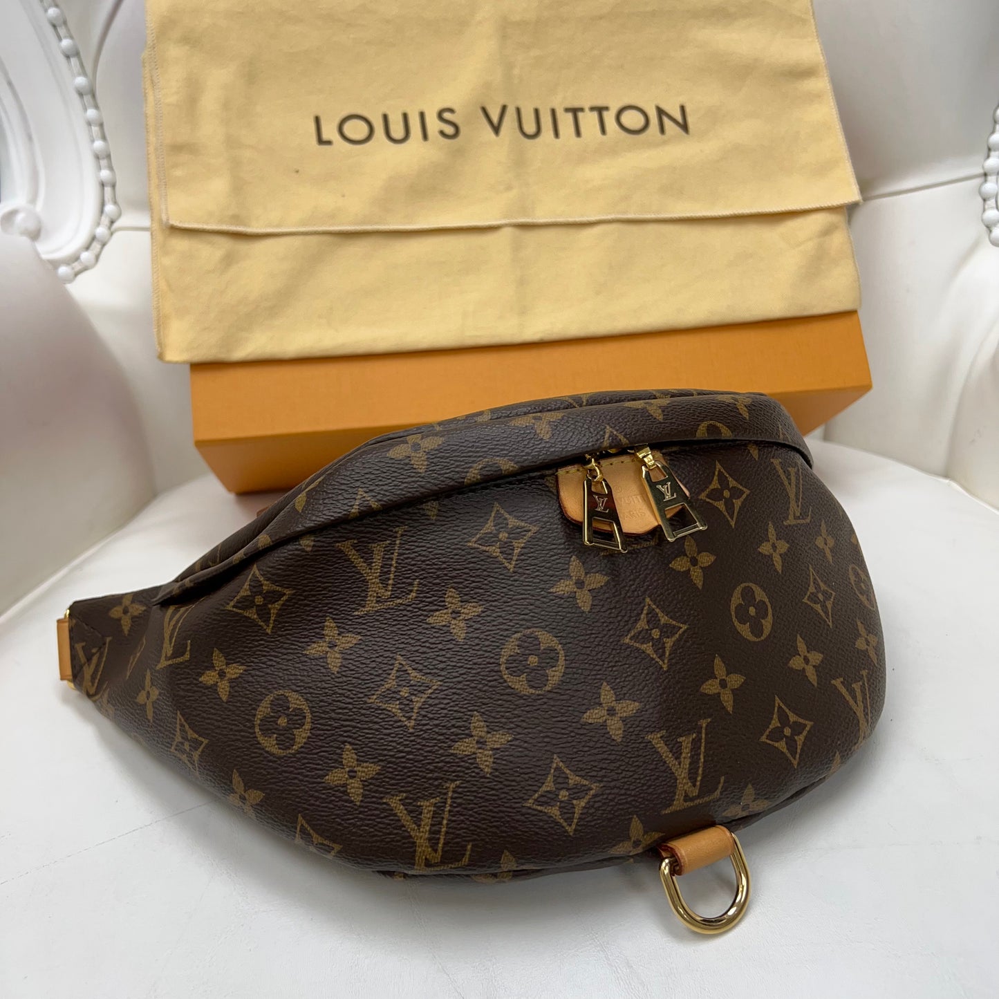 Louis Vuitton Monogram Bumbag with Box and Dust Bag