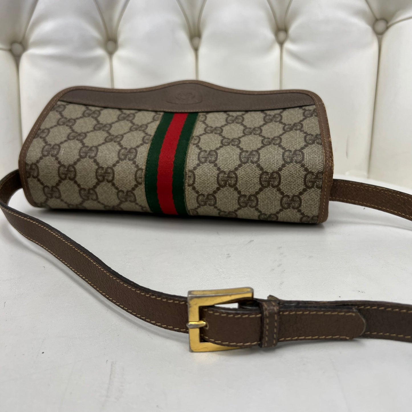 Gucci GG Supreme Sherry Line Handbag