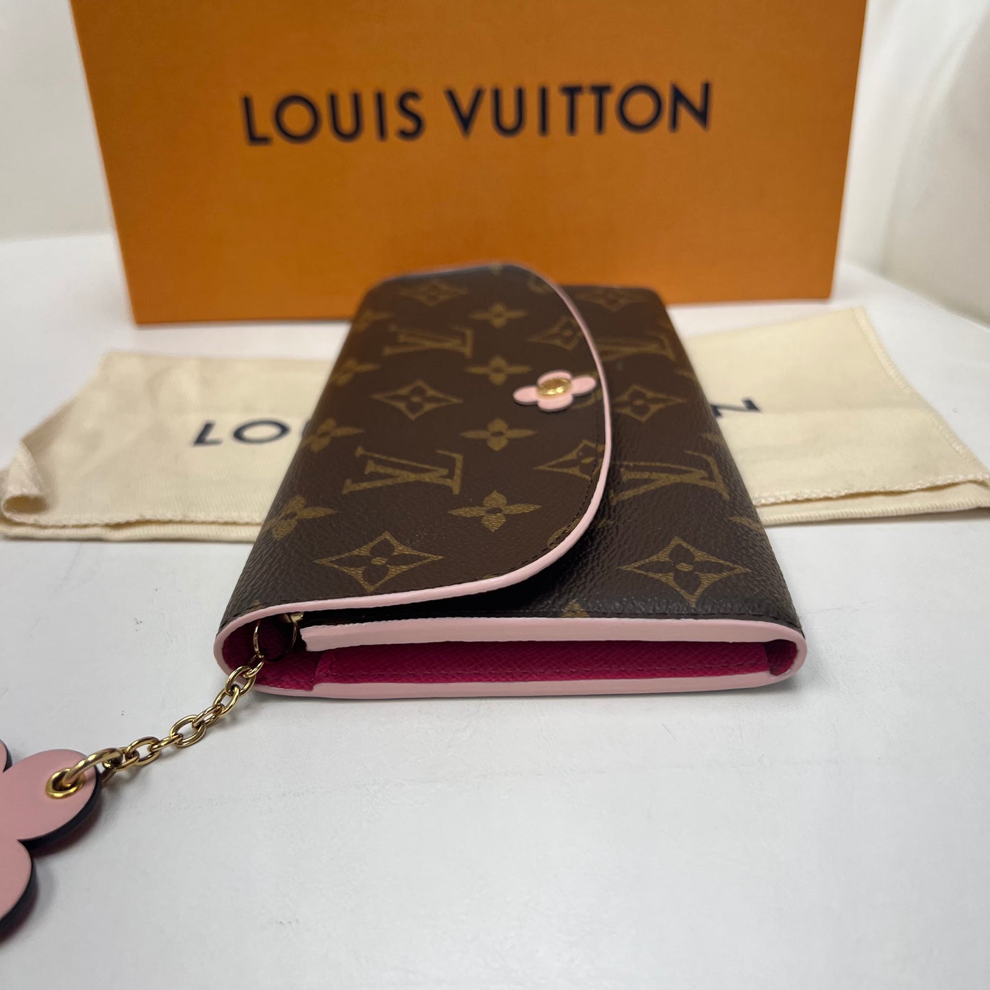 Louis Vuitton Monogram Bloom Flower Emilie Wallet