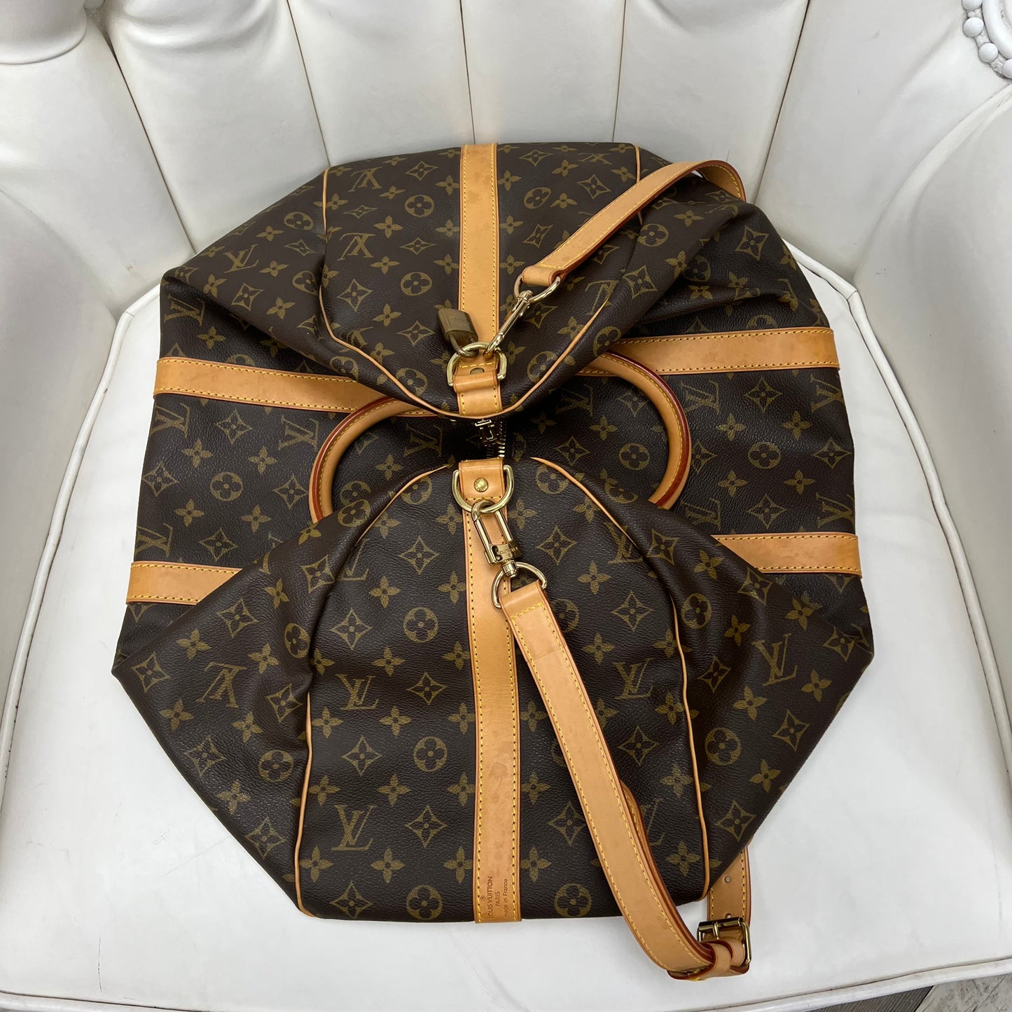 Louis Vuitton Monogram Keepall 50 Bandouliere