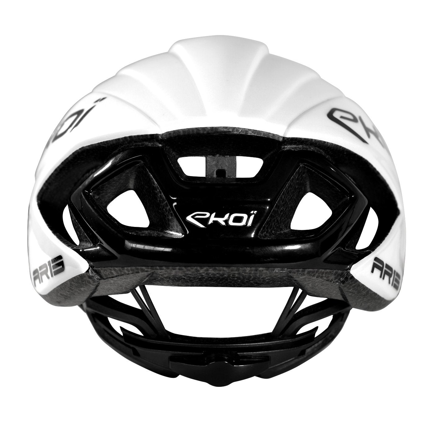 EKOI AR13 WHITE BLACK HELMET