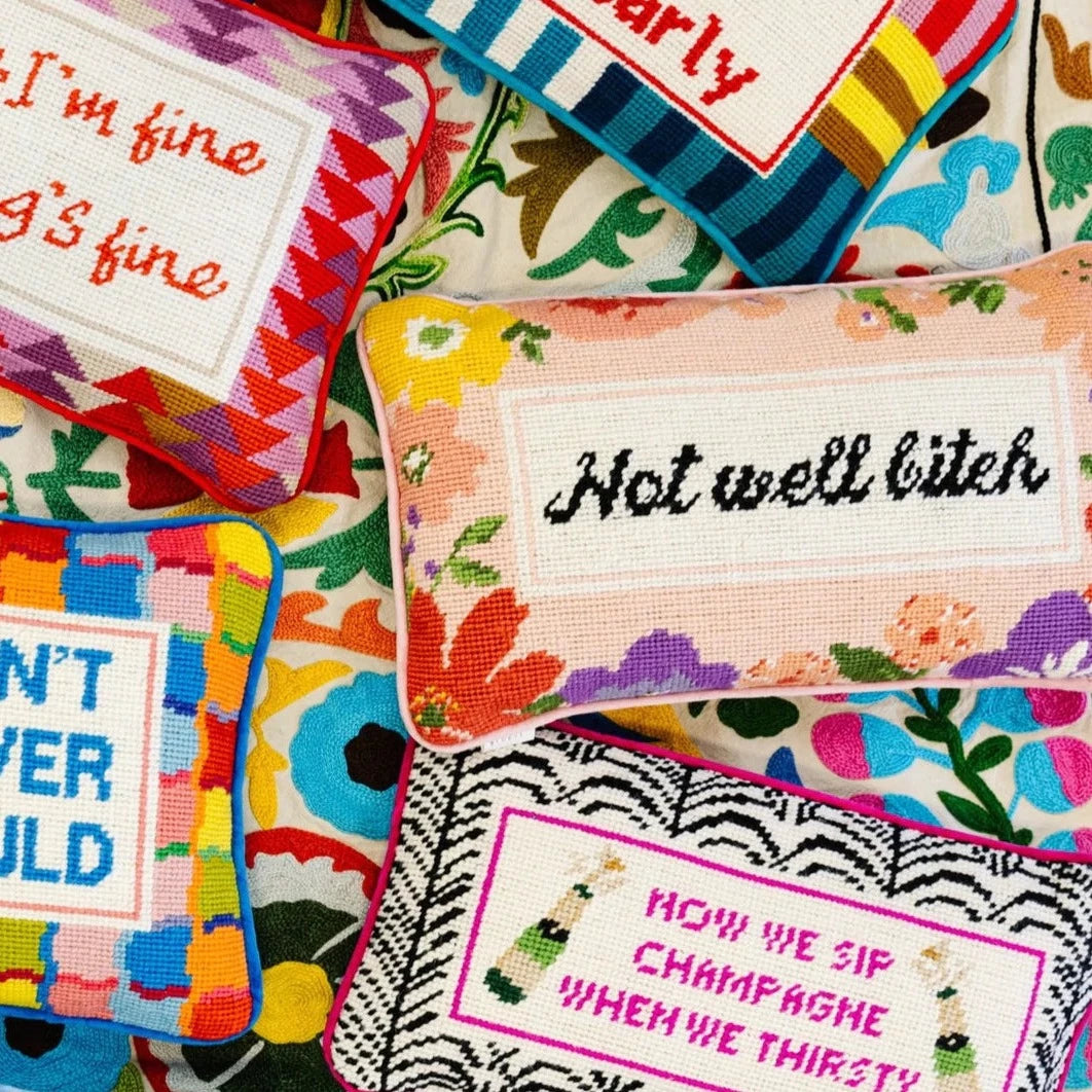 Not Well Cushion