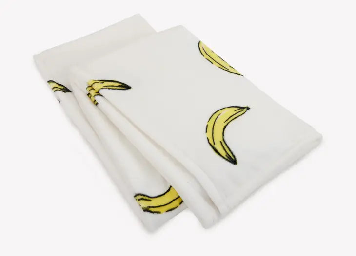 This is BANANAS Throw Blanket