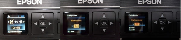 Limpieza de cabezal EPSON