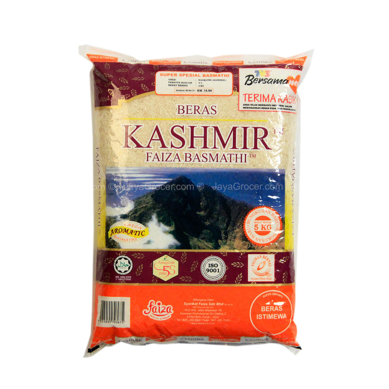 Faiza Kashmir Basmathi Rice 5kg