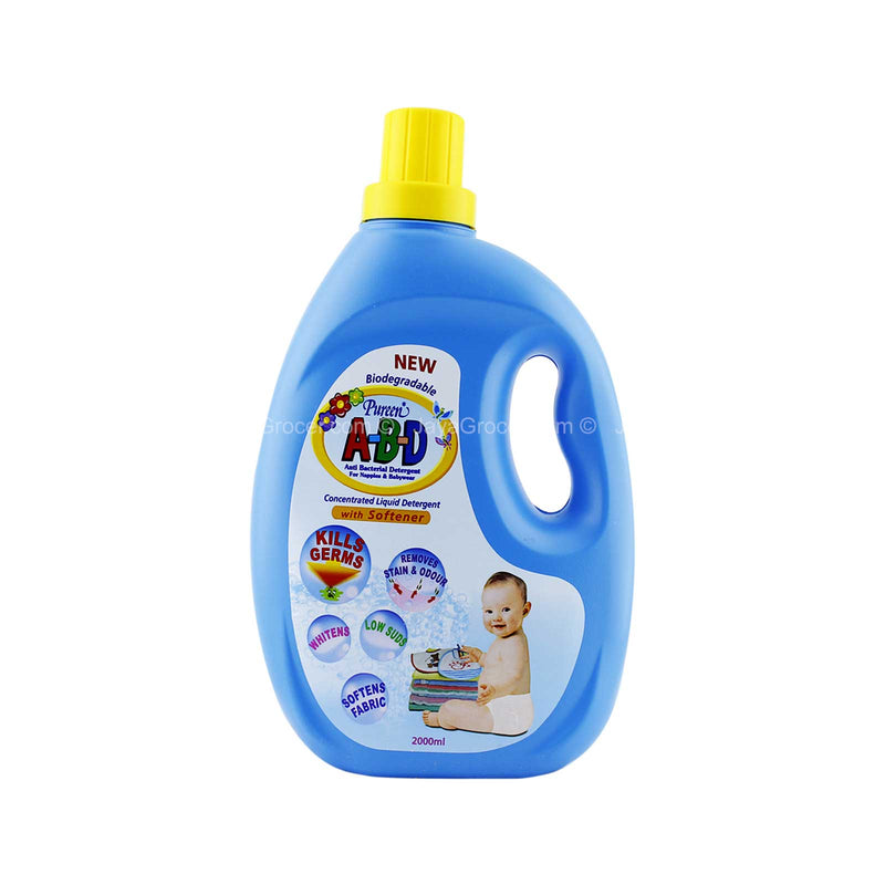 Pureen A-B-D Anti-Bacterial Concentrated Liquid Detergent with Softener 2L
