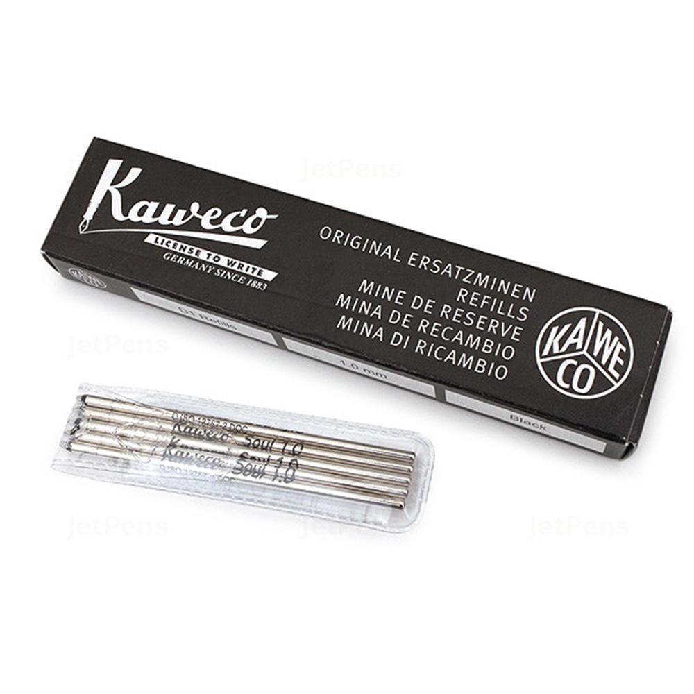 Kaweco Refills Black D1 KWD1-BK Bag of 5 Medium Point Ballpoint Pen 