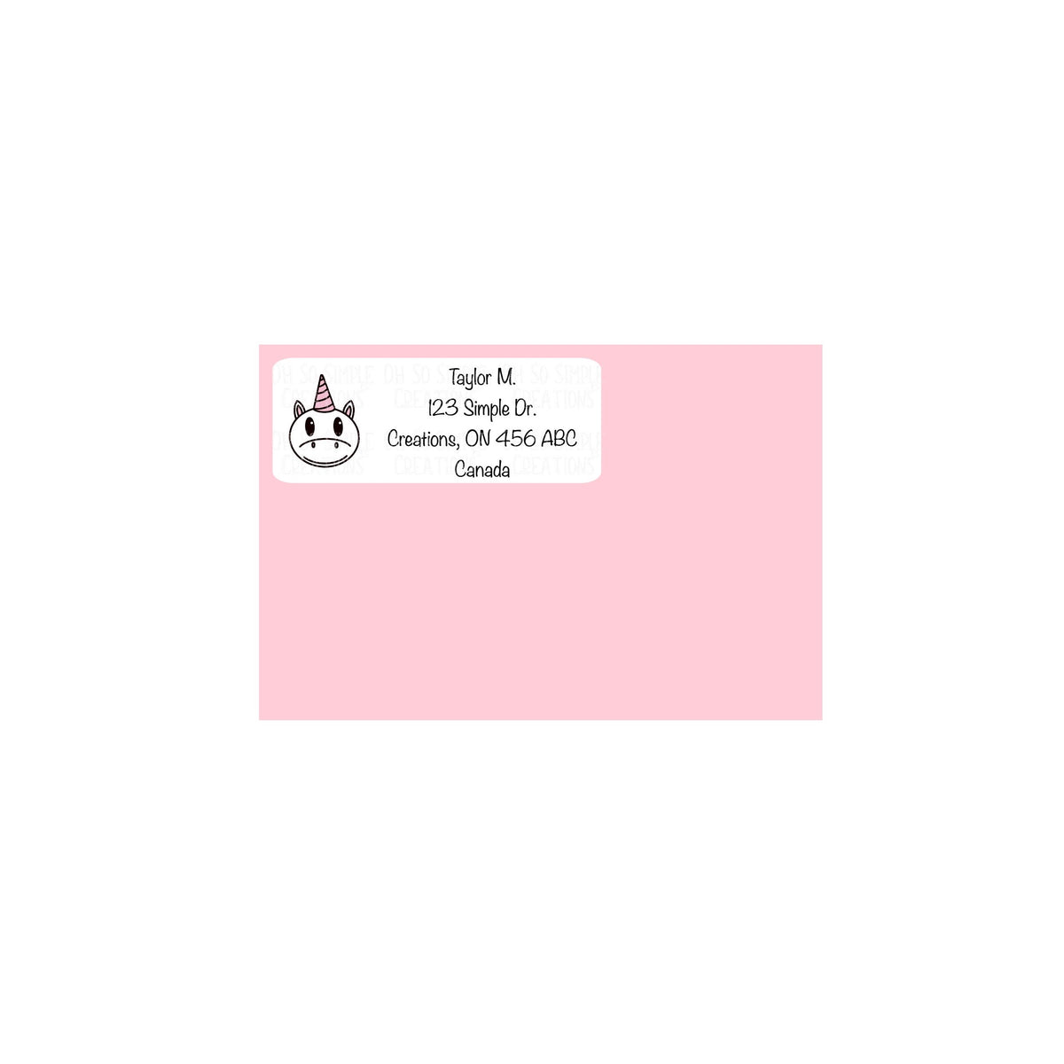 30 Custom Cute Radish Girl Personalized Address Labels