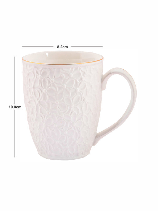 large plain white coffee mugs