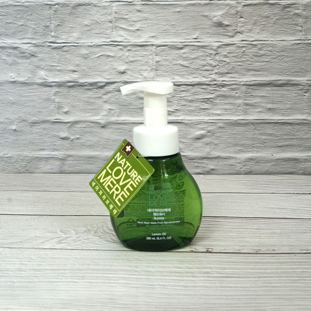 Bubble Hand Wash I Nature Love Mere - Bottle 280ml 버블핸드워시