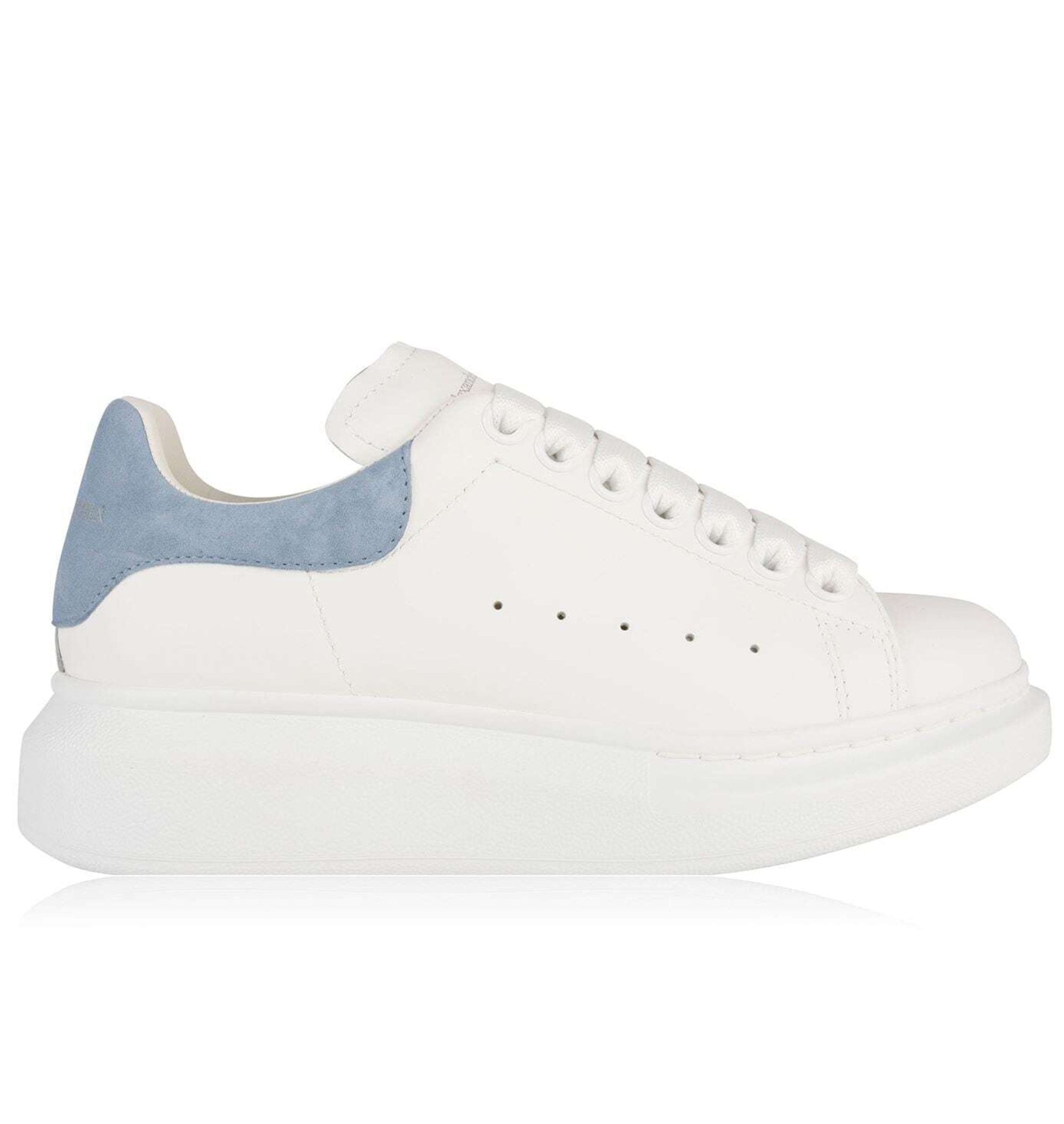 alexander mcqueen trainers light blue