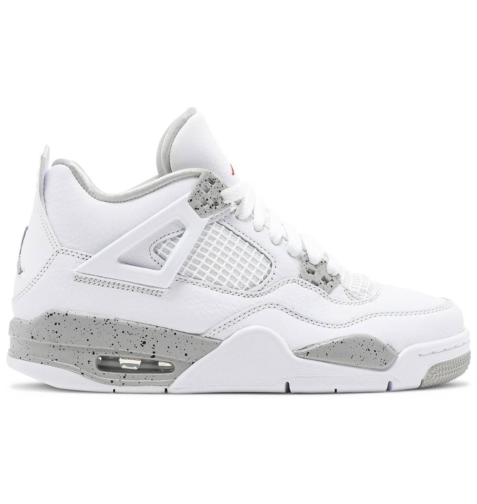 jordan 4 plain white