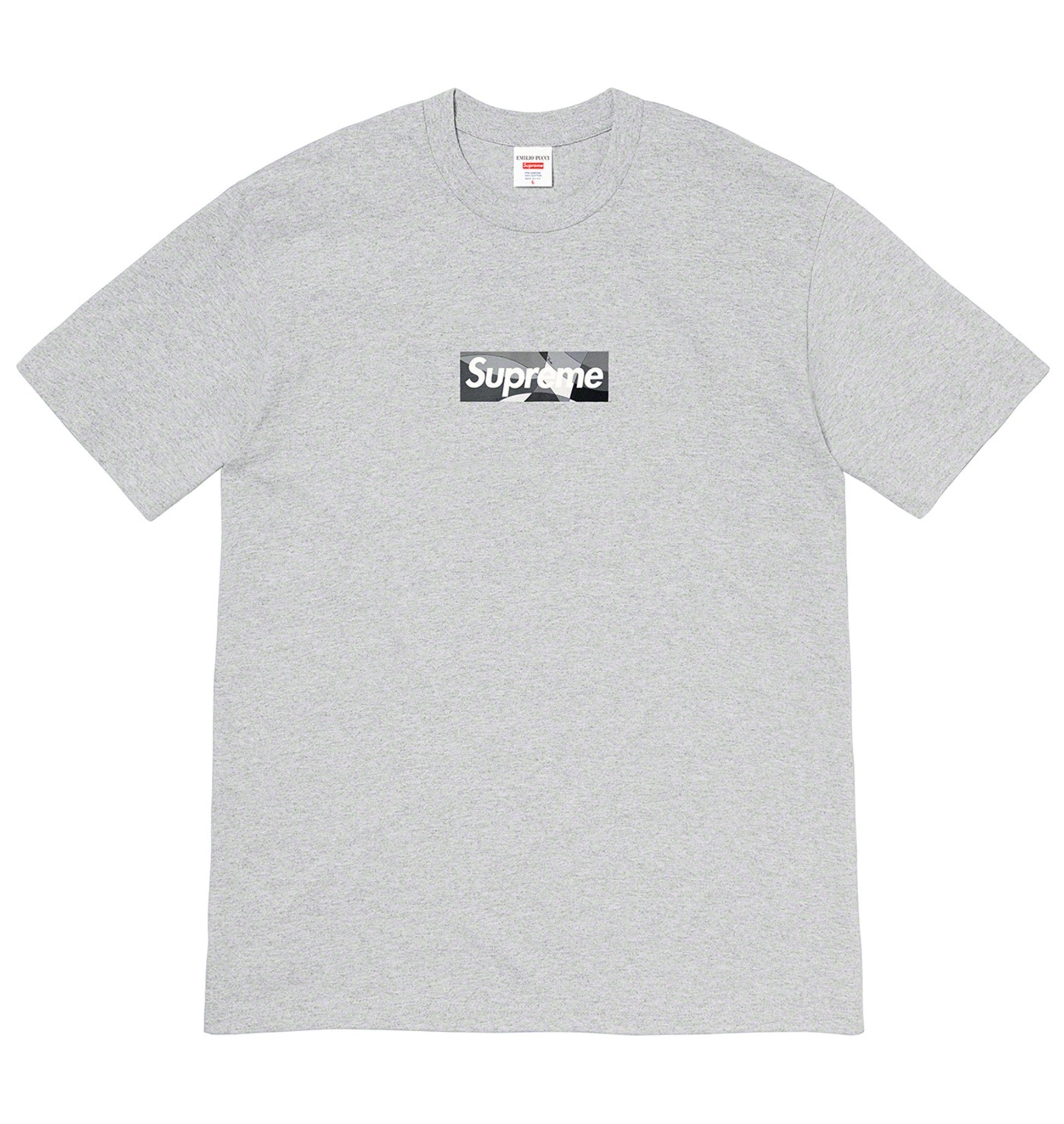 Supreme × Emilio Pucci Box Logo Tee トップス Tシャツ/カットソー