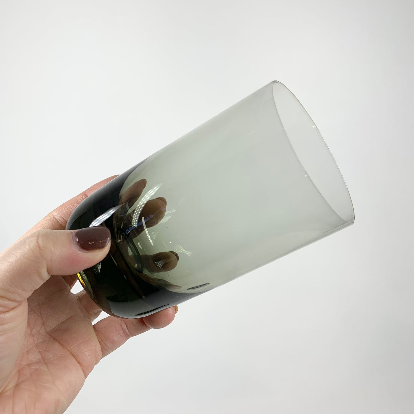 Extremely rare MCM Holmegaard grey water glasses