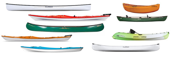 canoes and kayaks profiles